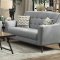 Basenji Sofa 9919GY in Gray by Homelegance w/Options