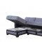 Elit Form Sectional Sofa Bed Gray Fabric by Casamode w/Options