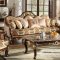 Natalie Traditonal Sofa in Light Brown Fabric w/Options