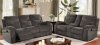 Selfridge Reclining Sofa CM6942 in Gray Fabric w/Options