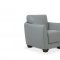 Valeria Sofa 54950 in Watery Leather by Mi Piace w/Options