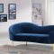 Ritz Sofa 659 in Navy Velvet Fabric by Meridian w/Options