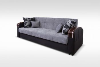 Samantha Sofa Bed in Gray by Skyler Design w/Options [SKSB-Samantha-Gray]