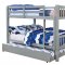 Cameron CM-BK929GY Bunk Bed in Gray w/Optional Trundle