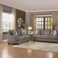 Kenner Sofa 8245BR in Brown Fabric by Homelegance w/Options