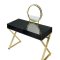 Coleen Vanity AC00669 in Black by Acme w/Optional Ottoman