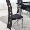 D1058DT Dining Set 5Pc in Black by Global Furniture USA