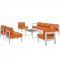 Shore Outdoor Patio Sofa 7Pc Set Choice of Color 2566 by Modway