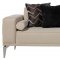 Loretto Sofa Bed in Cream Fabric by Bellona w/Options