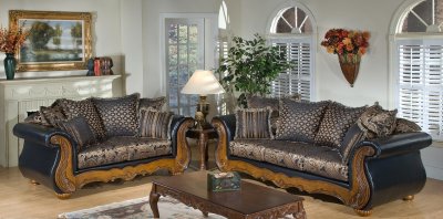 4150 Winnie Sofa & Loveseat in Candytuft Storm by Chelsea