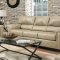 Phygia Sofa 55760 in Tan Top Grain Leather Match by Acme