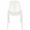 Clover Set of 4 Dining Chairs CL17W in White by LeisureMod