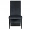 D12DC Dining Chair Set of 4 in Black Velvet by Global