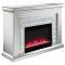 Gilmore Electric Fireplace 991048 in Mirror by Coaster