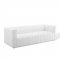 Reflection Sofa in White Fabric by Modway