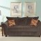 Dark Grey or Red Woven Chenille Contemporary Livng Room Sofa