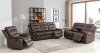 80563 Power Motion Sofa in Walnut by Lifestyle w/Options