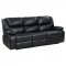 Camila Motion Sofa & Loveseat 610244 Black by Coaster w/Options