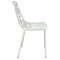 Devon Set of 4 Indoor/Outdoor Chairs DC23W in White - LeisureMod