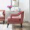 Concur Sofa in Dusty Rose Velvet Fabric by Modway w/Options