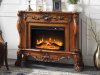 Dresden Fireplace AC01309 in Cherry Oak by Acme