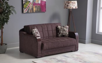 Willow Aristo Burgundy Loveseat Sleeper by Istikbal [IKSB-Willow-Aristo Burgund]