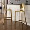 Maddox Stool 706 Set of 2 in Gold Color by Meridian