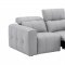 Prescott Power Motion Sofa Light Gray Leather by J&M w/Options