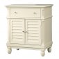 Havisham 4687BLK Cabinet in White by Homelegance