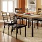 Hailey CM3828T Dining Table in Bronze Tone w/Options