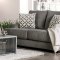 Adrian Sofa SM9101 in Gray Chenille Fabric w/Options