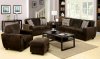 CM6558BRO Hudson Sofa in Espresso Fabric w/Options