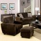 CM6558BRO Hudson Sofa in Espresso Fabric w/Options