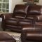 Leather Italia Tobacco James Sofa & Loveseat Set w/Options