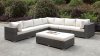 Somani CM-OS2128-11 Outdoor Patio L-Shaped Sofa & Bench Set