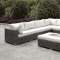 Somani CM-OS2128-11 Outdoor Patio L-Shaped Sofa & Bench Set