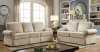 Badalona I Sofa CM6376BG in Beige Linen-Like Fabric w/Options