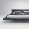 MD323 Jane Bed by Modloft in Slate Fabric Leather w/Options