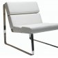 Angel Chair in White Leatherette by Whiteline Imports