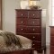 Morelle Kids Bedroom 4Pc Set 1356C in Cherry by Homelegance