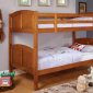 CM-BK903OAK Rexford Twin/Twin Bunk Bed in Oak