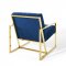 Inspire Accent Chair in Navy Velvet by Modway