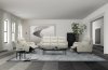 Leonard Power Motion Sofa in Smoke Leather by Beverly Hills