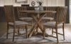 Wallace II 5Pc Dinette Set 72310 in Weathered Oak by Acme