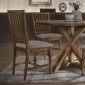 Wallace II 5Pc Dinette Set 72310 in Weathered Oak by Acme