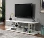 Ernst TV Console CM5901WH in White Gloss w/Options