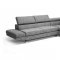 Adelaide Sectional Sofa in Gray Fabric by Wholesale Interiors