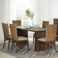 Magnolia 5Pc Dining Set 192571 in Sand Blasted Whiskey - Coaster