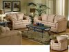 7500 Vera Sofa & Loveseat Set in Mocha Fabric by Chelsea