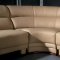 2033 Sectional Sofa in Beige Bonded Leather by VIG